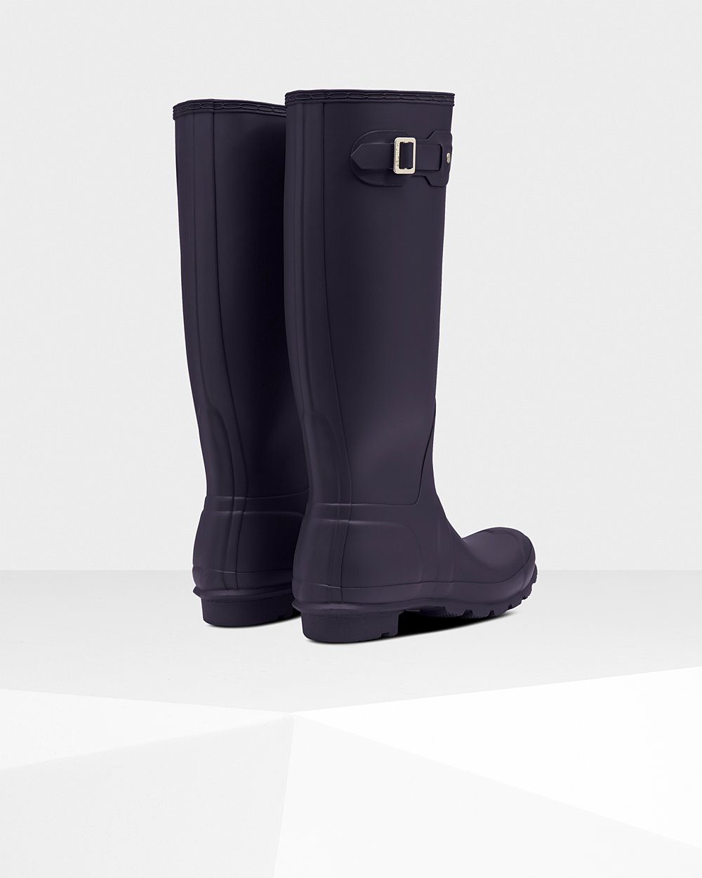 Botas de Lluvia Altas Hunter Mujer - Original - Morados - NVCEWRO-37